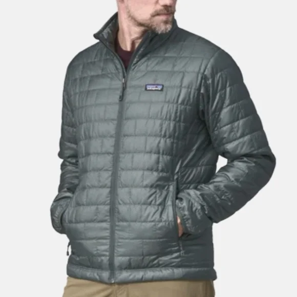Patagonia Nano Puff Jacket Nouveau Green Packable Puffer Mens XXLarge NEW - Picture 1 of 8